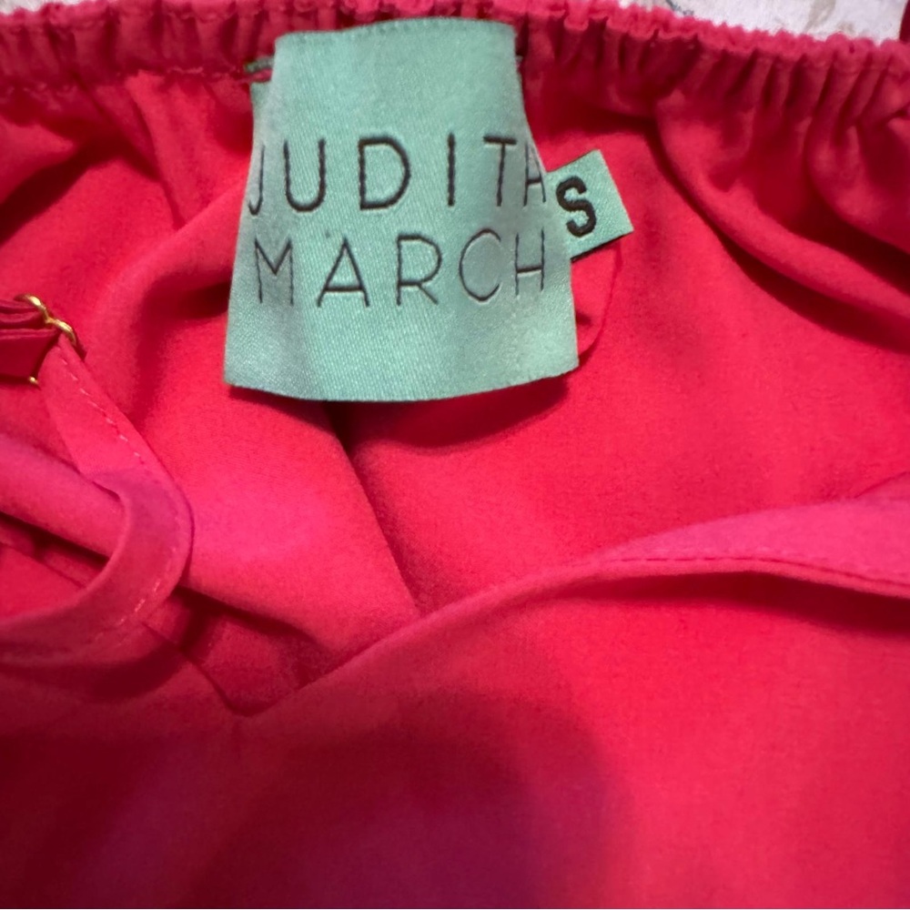Judith March | Pink Front Tie Sleeveless Top | Women’s Small - Picture 5 of 7